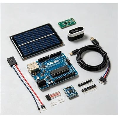Solcellepanelsett for Arduino